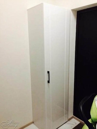 Корпусный шкаф-пенал глубиной 40 см с распашными дверьми